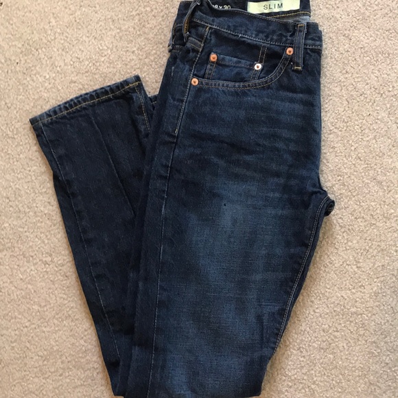 Gap slim straight jeans 28x30 - Picture 3 of 3